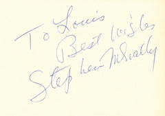 Cat. #0016731721:  STEPHEN MCNALLY