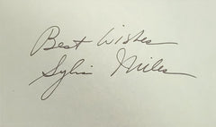 Cat. #001711222:  SYLVIA MILES