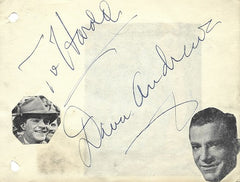 Cat. #0003703211:  DANA ANDREWS