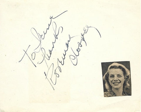 Cat. #0010390212:  ROSEMARY CLOONEY