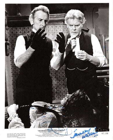 Cat. #00115322215:  PETER CUSHING & THORLEY WALTERS