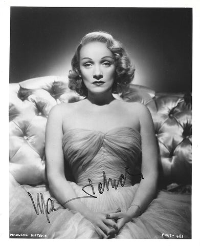 Cat. #001243245:  MARLENE DIETRICH
