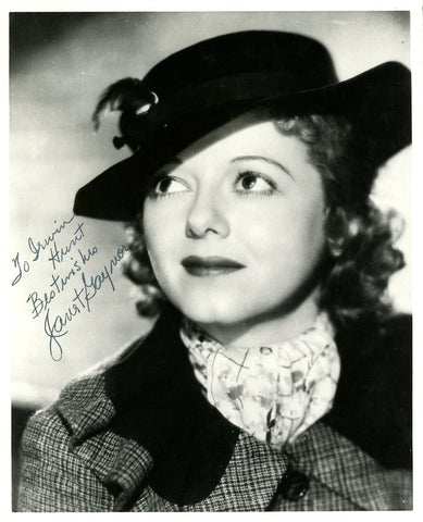 Cat. #0014223322:  JANET GAYNOR