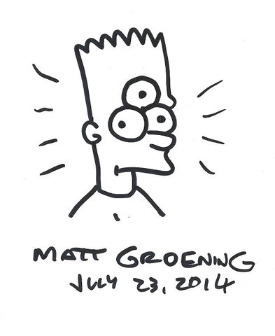 Cat. #00146224:  MATT GROENING