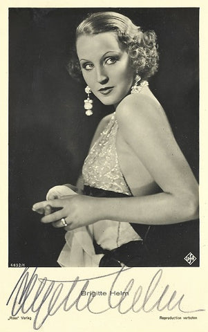 Cat. #00151421115:  BRIGITTE HELM