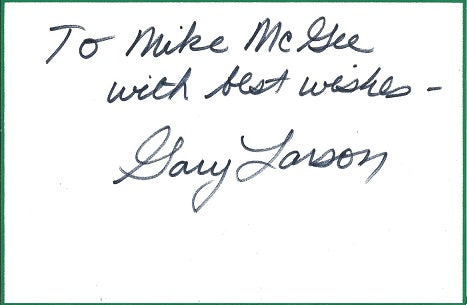 Cat. #00161111:  GARY LARSON