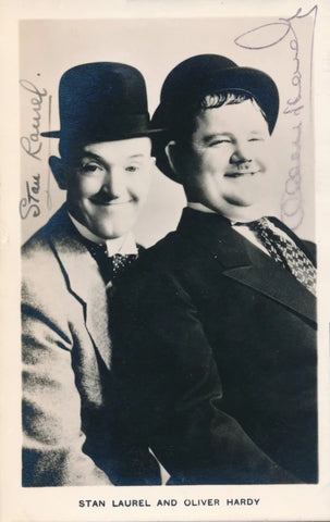 Cat. #00149233:  OLIVER HARDY & STAN LAUREL