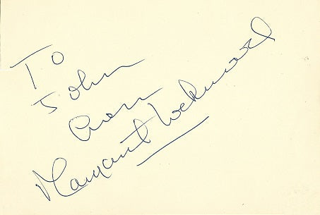 Cat. #0016429:  MARGARET LOCKWOOD