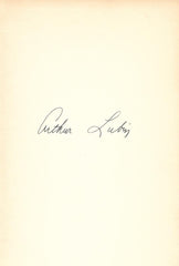 Cat. #0016491:  ARTHUR LUBIN