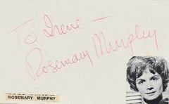 Cat. #0017763:  ROSEMARY MURPHY