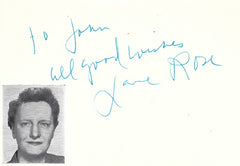 Cat. #003124131:  JANE ROSE