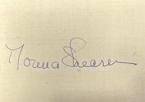 Cat. #0032342:  NORMA SHEARER