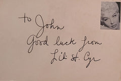 Cat. #00320151222:  LILI ST. CYR