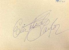 Cat. #004111632:  ELIZABETH TAYLOR