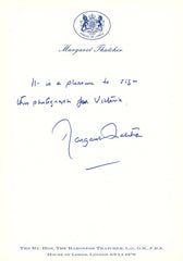 Cat. #0041612:  MARGARET THATCHER