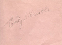 Cat. #00525243:  EVELYN VENABLE