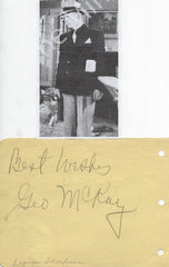 Cat. #00167317121111:  GEORGE MCKAY