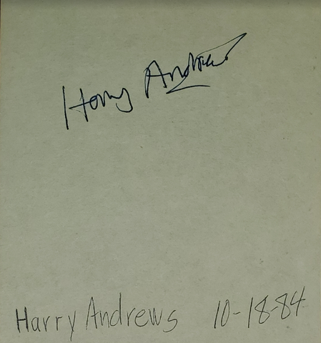 Cat. #0003703213:  HARRY ANDREWS