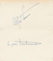 Cat. #0016614242:  ALFRED LUNT & LYNN FONTANNE