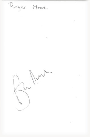 Cat. #00173522:  ROGER MOORE