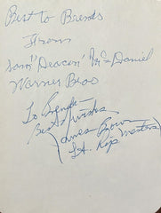 Cat. #0016731512:  SAM "DEACON" MCDANIEL