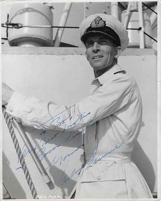 Michael Rennie Signed Cat. #003101122: MICHAEL RENNIE