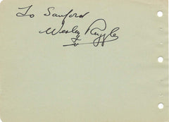 Cat. #0031342:  WESLEY RUGGLES